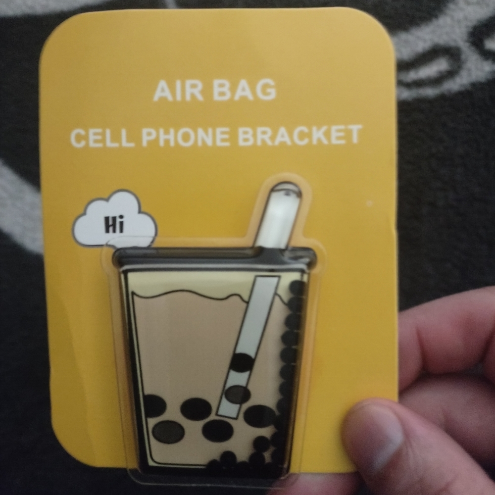 (Last One) NWOT Boba Coffee Phone Holder - Picture 3 of 6